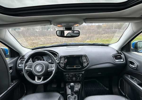 Jeep Compass cena 79999 przebieg: 98469, rok produkcji 2019 z Piaseczno małe 631